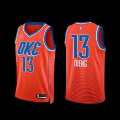 Oklahoma City Thunder Ousmane Dieng 2022-23 Statement Edition Jersey Orange