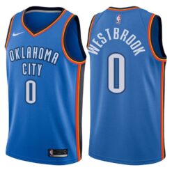 Oklahoma City Thunder Russell Westbrook Blue Icon Jersey