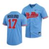 Ole Miss Rebels Drew Pomeranz College Baseball Jersey White