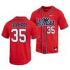 Ole Miss Rebels Kevin Graham College Baseball Jersey White