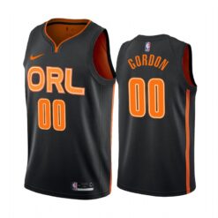 Orlando Magic Aaron Gordon 2020 Black City Jersey