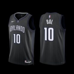 Orlando Magic Bol Bol 2022-23 Black City Edition Jersey