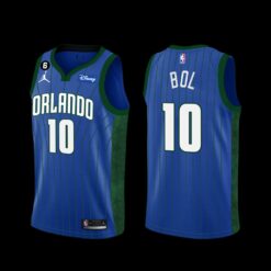 Orlando Magic Bol Bol 2022-23 Statement Edition Jersey Blue