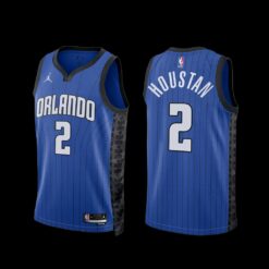 Orlando Magic Caleb Houstan 2022-23 Blue Statement Edition Jersey