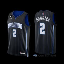 Orlando Magic Caleb Houstan 2022-23 Icon Edition Jersey Black