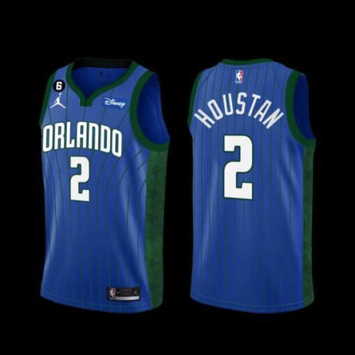 Orlando Magic Caleb Houstan 2022-23 Statement Edition Jersey Blue