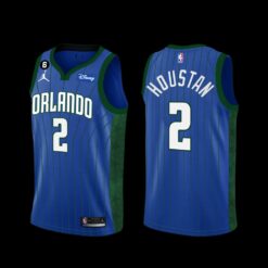 Orlando Magic Caleb Houstan 2022-23 Statement Edition Jersey Blue