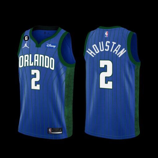 Orlando Magic Caleb Houstan 2022-23 Statement Edition Jersey Blue