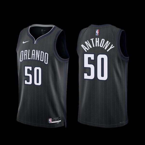 Orlando Magic Cole Anthony 2022-23 Black City Edition Jersey Orlando Magic Cole Anthony 2022-23 Black City Edition Jersey