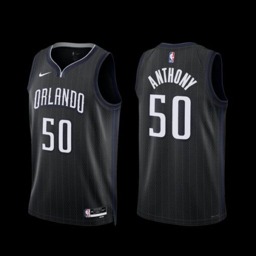 Orlando Magic Cole Anthony 2022-23 City Edition Jersey Black