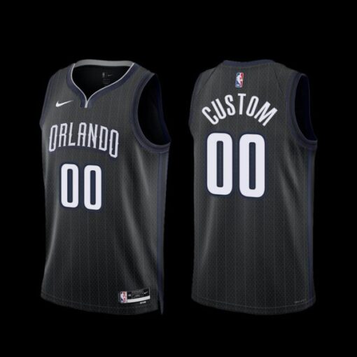 Orlando Magic Custom 2022-23 Black City Edition Jersey