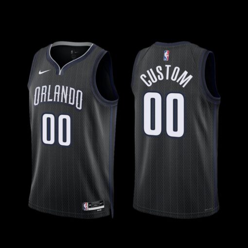 Orlando Magic Custom 2022-23 Black City Edition Jersey