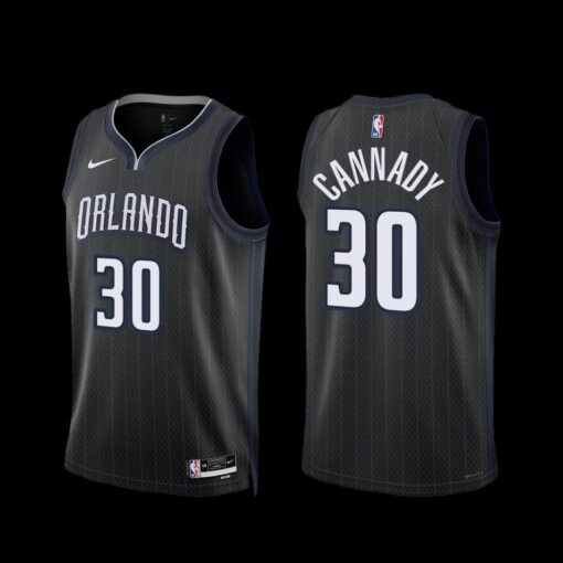 Orlando Magic Devin Cannady 2022-23 Black City Edition Jersey