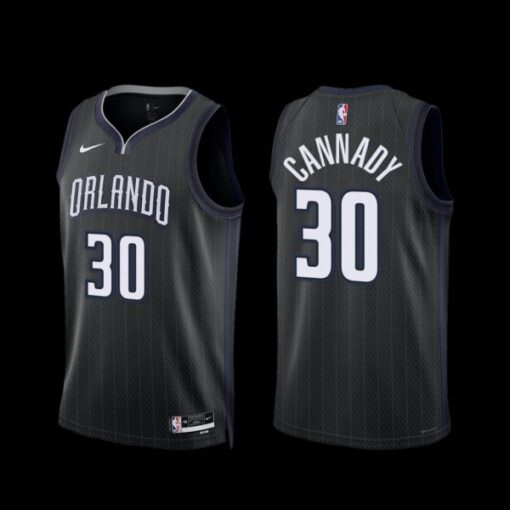 Orlando Magic Devin Cannady 2022-23 Black City Edition Jersey