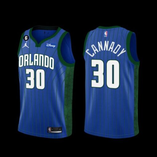 Orlando Magic Devin Cannady 2022-23 Statement Edition Jersey Blue