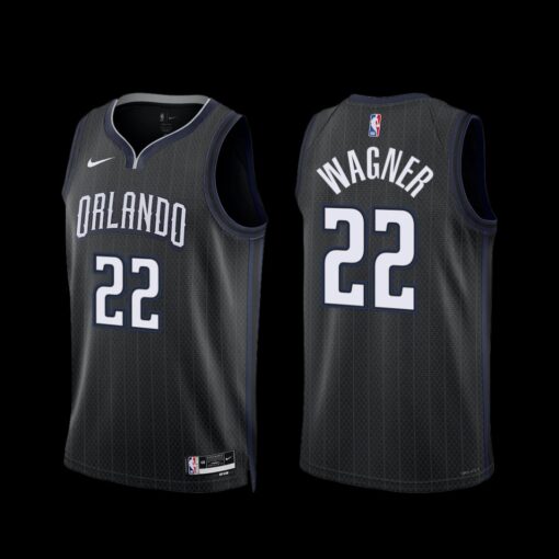Orlando Magic Franz Wagner 2022-23 Black City Edition Jersey