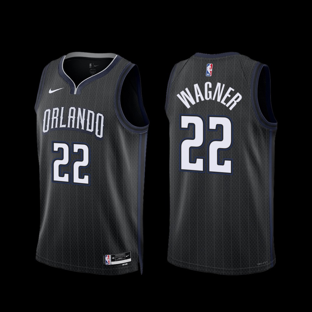 Orlando Magic Franz Wagner 2022-23 Black City Edition Jersey Orlando Magic Franz Wagner 2022-23 Black City Edition Jersey