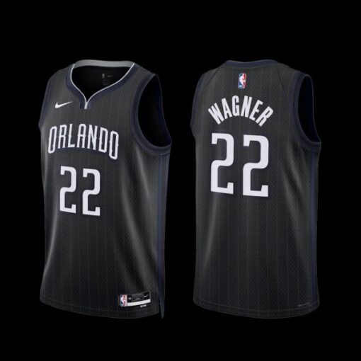 Orlando Magic Franz Wagner 2022-23 City Edition Jersey Black