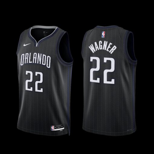 Orlando Magic Franz Wagner 2022-23 City Edition Jersey Black
