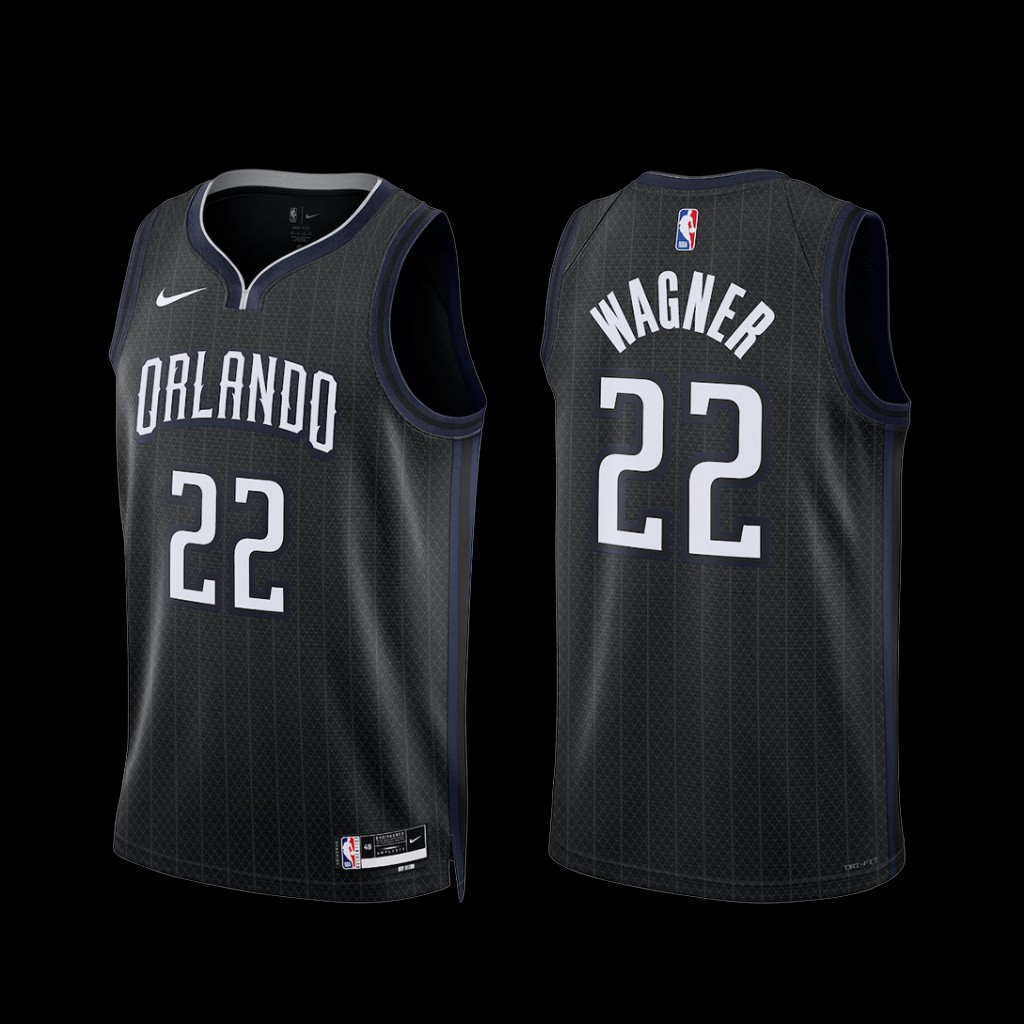 Orlando Magic Franz Wagner 2022-23 City Edition Jersey Black Orlando Magic Franz Wagner 2022-23 City Edition Jersey Black