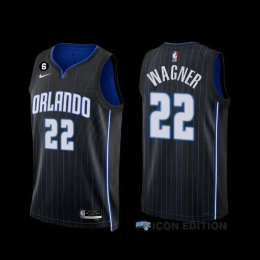 Orlando Magic Franz Wagner 2022-23 Icon Edition Jersey Black