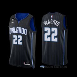 Orlando Magic Franz Wagner 2022-23 Icon Edition Jersey Black
