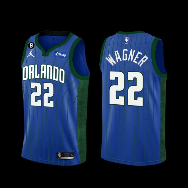 Orlando Magic Franz Wagner 2022-23 Statement Edition Jersey Blue Orlando Magic Franz Wagner 2022-23 Statement Edition Jersey Blue