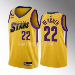 Orlando Magic Franz Wagner 2023 NBA Rising Stars Yellow Jersey