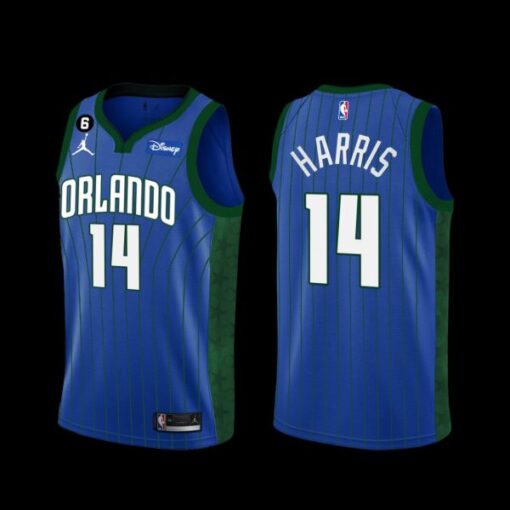 Orlando Magic Gary Harris 2022-23 Statement Edition Jersey Blue