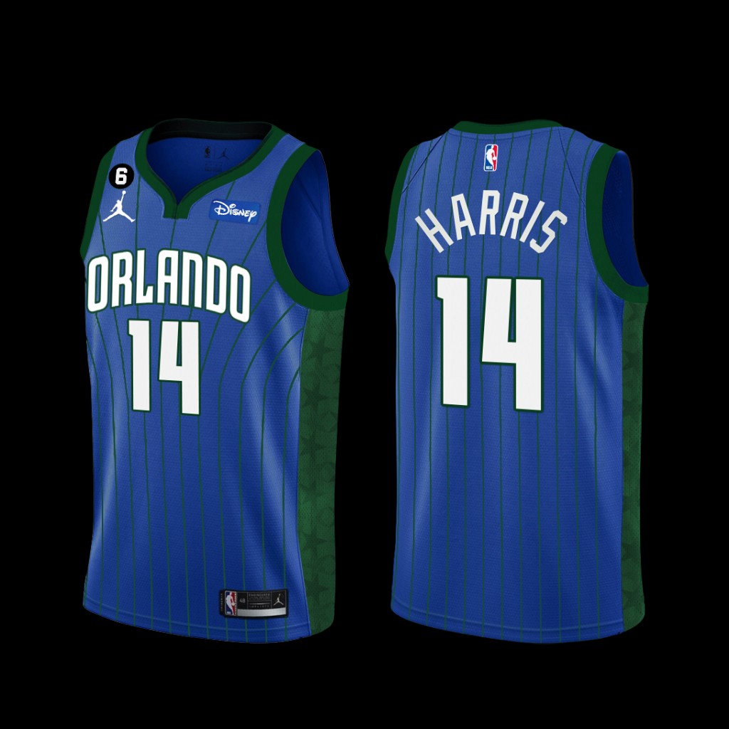 Orlando Magic Gary Harris 2022-23 Statement Edition Jersey Blue Orlando Magic Gary Harris 2022-23 Statement Edition Jersey Blue