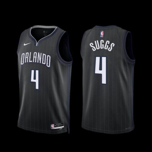 Orlando Magic Jalen Suggs 2022-23 Black City Edition Jersey