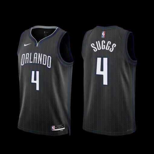 Orlando Magic Jalen Suggs 2022-23 Black City Edition Jersey