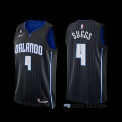 Orlando Magic Jalen Suggs 2022-23 Icon Edition Jersey Black