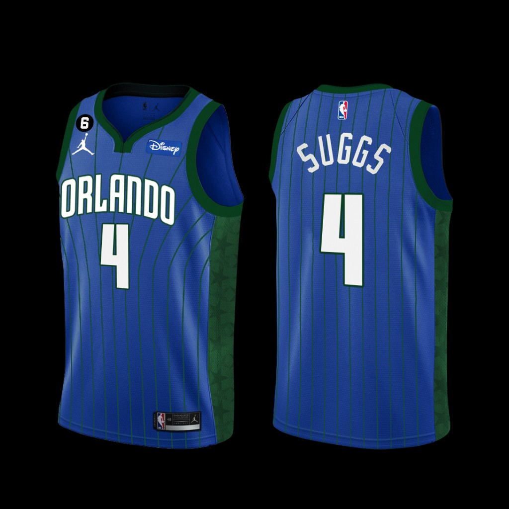 Orlando Magic Jalen Suggs 2022-23 Statement Edition Jersey Blue Orlando Magic Jalen Suggs 2022-23 Statement Edition Jersey Blue