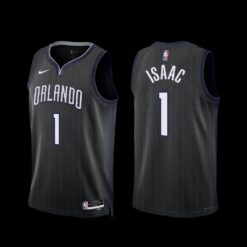 Orlando Magic Jonathan Isaac 2022-23 Black City Edition Jersey