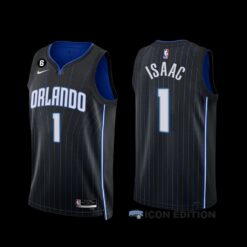 Orlando Magic Jonathan Isaac 2022-23 Icon Edition Jersey Black