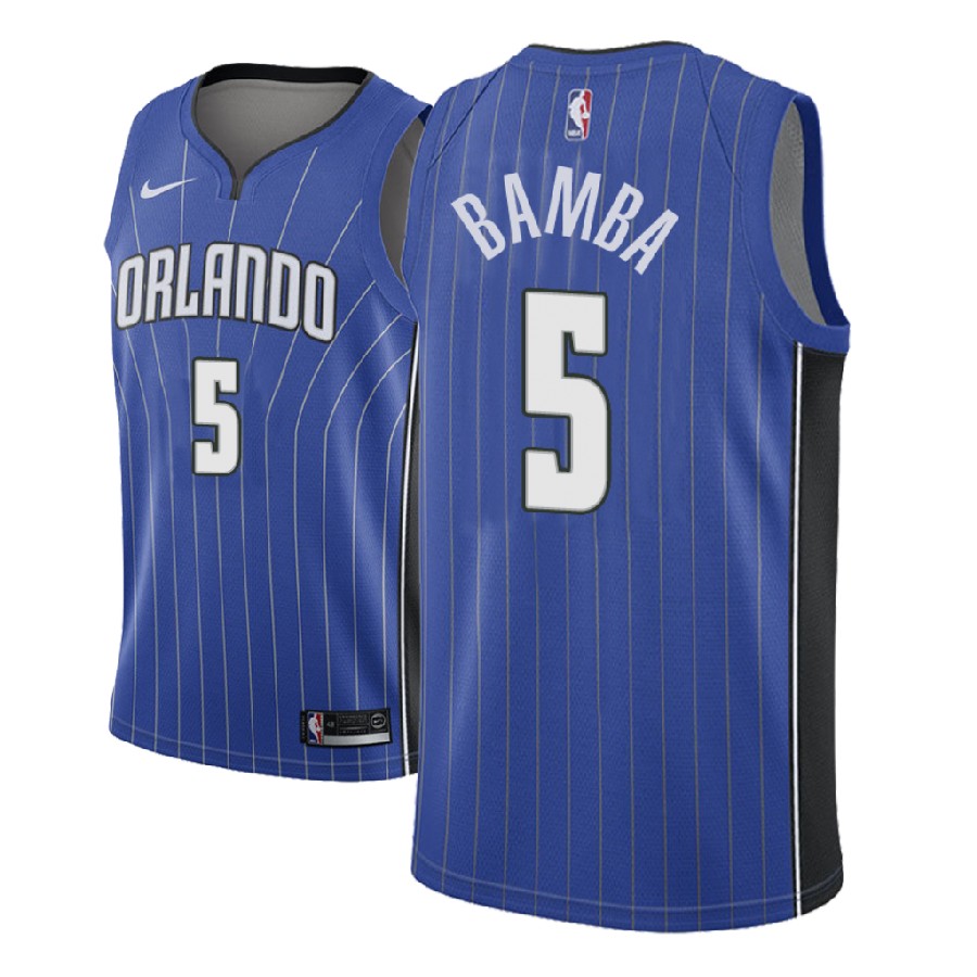Orlando Magic Mohamed Bamba Blue Icon Jersey Orlando Magic Mohamed Bamba Blue Icon Jersey