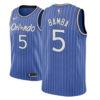 Orlando Magic Moritz Wagner 2022-23 Blue Statement Edition Jersey