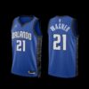Orlando Magic Mohamed Bamba Blue Vintage Jersey