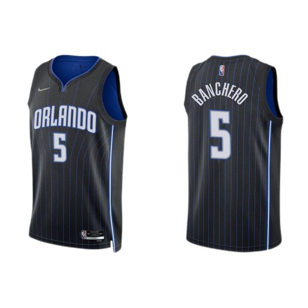 Orlando Magic Paolo Banchero Black Icon Edition Jersey Orlando Magic Paolo Banchero Black Icon Edition Jersey
