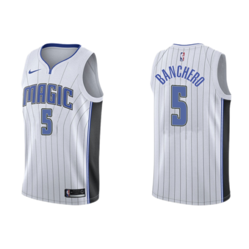 Orlando Magic Paolo Banchero White Association Edition Jersey