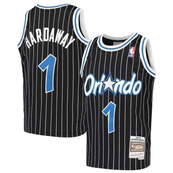 Orlando Magic Penny Hardaway Black Throwback Jersey Orlando Magic Penny Hardaway Black Throwback Jersey