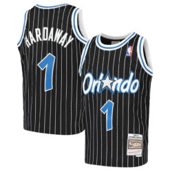 Orlando Magic Penny Hardaway Black Throwback Jersey