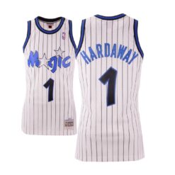 Orlando Magic Penny Hardaway White Throwback Jersey