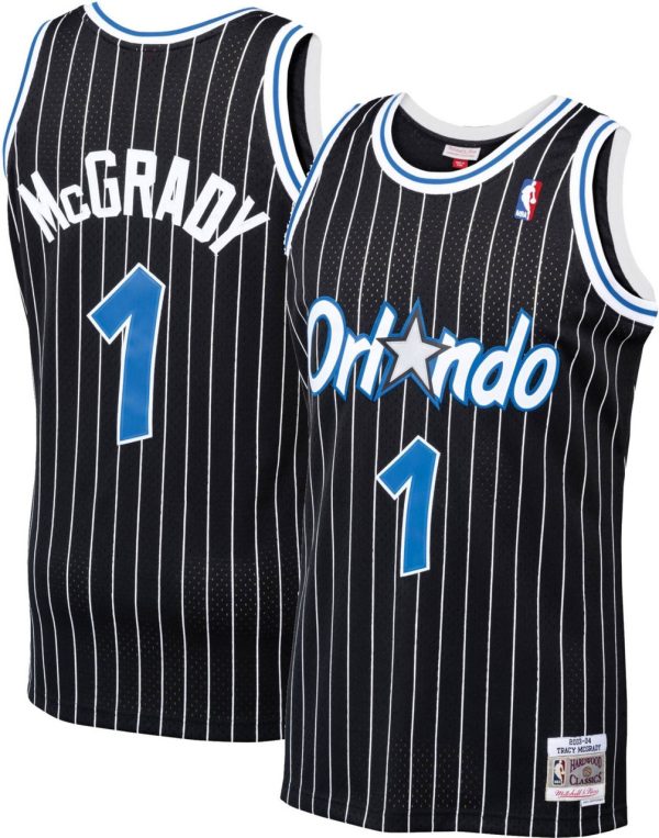 Orlando Magic Tracy McGrady Black Throwback Jersey Orlando Magic Tracy McGrady Black Throwback Jersey