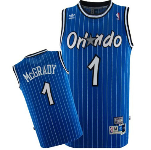 Orlando Magic Tracy McGrady Blue Throwback Jersey