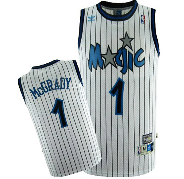 Orlando Magic Tracy McGrady White Vintage Jersey Orlando Magic Tracy McGrady White Vintage Jersey