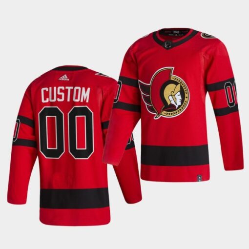 Ottawa Senators Custom Reverse Red Special Edition Jersey