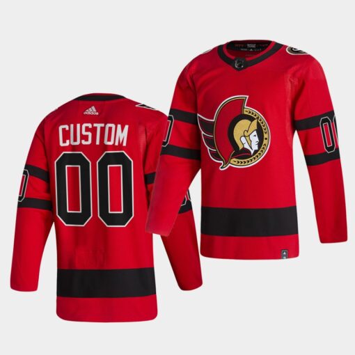 Ottawa Senators Custom Reverse Red Special Edition Jersey