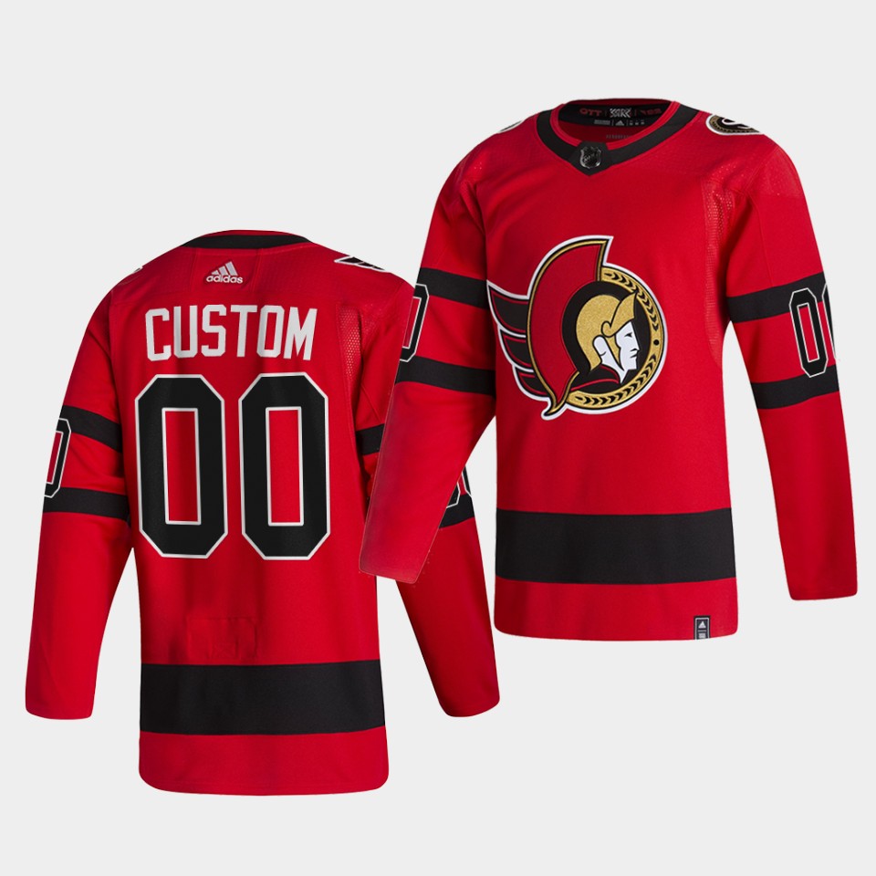 Ottawa Senators Custom Reverse Red Special Edition Jersey Ottawa Senators Custom Reverse Red Special Edition Jersey